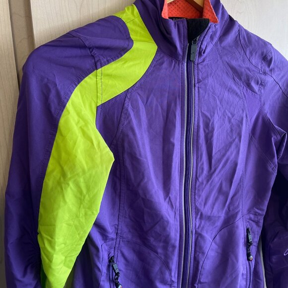 Brooks Women’s Shelter Technology Purple Running Jogging Jacket Size XS X-Small - Picture 2 of 8